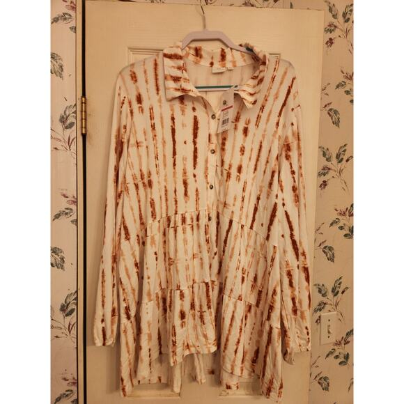 new directions Tops - New Direction Women's Blouse 3X